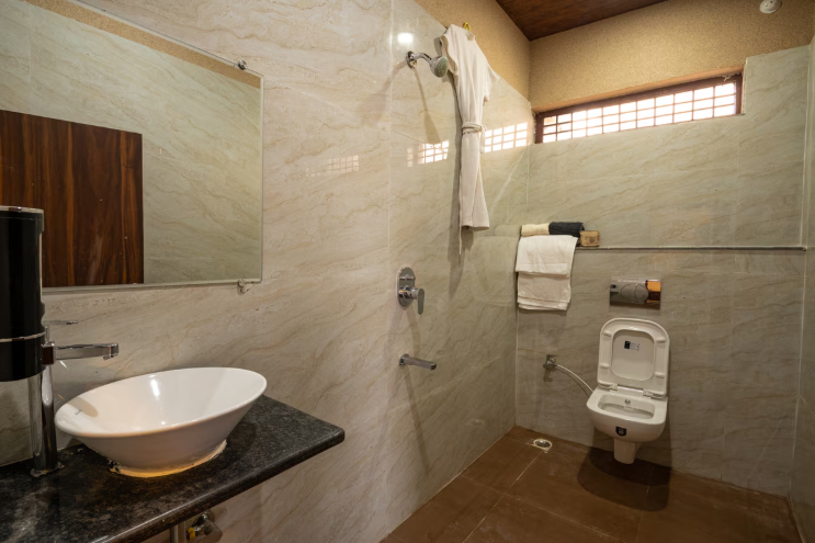Deluxe Garden View bathroom